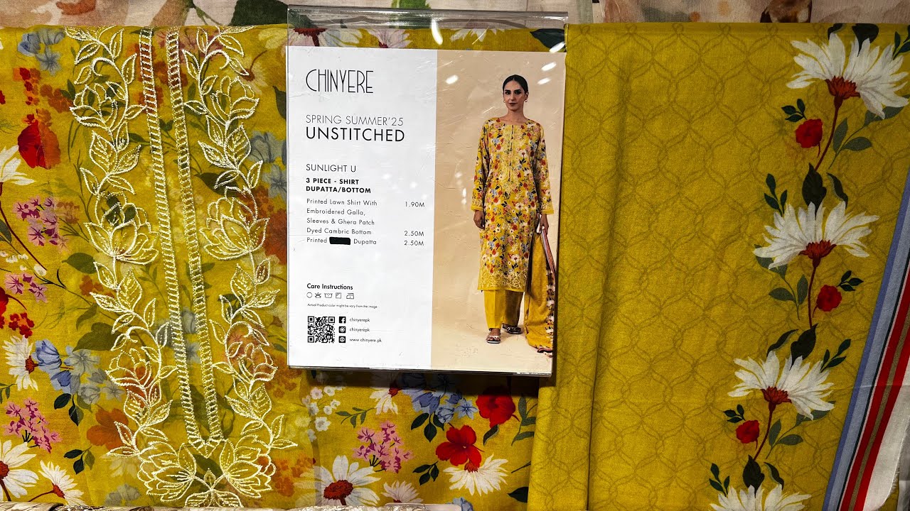 Chinyere New Eid Lawn 2025 || 🔥🔥🔥February 25, 2025