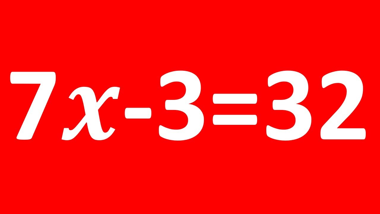 How to solve two steps equation | 2 step equation | Solve multistep equation