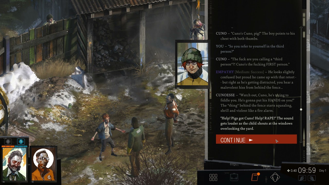 Disco Elysium - Meet Cuno [HD]