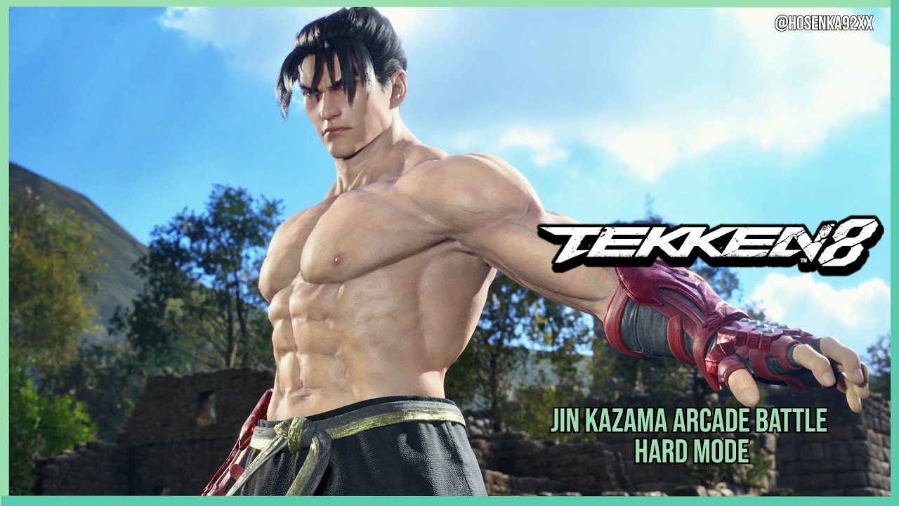 TEKKEN 8-Джин Казама Аркадная битва (ЖЕСТКИЙ РЕЖИМ) (Без комментариев) (5) 