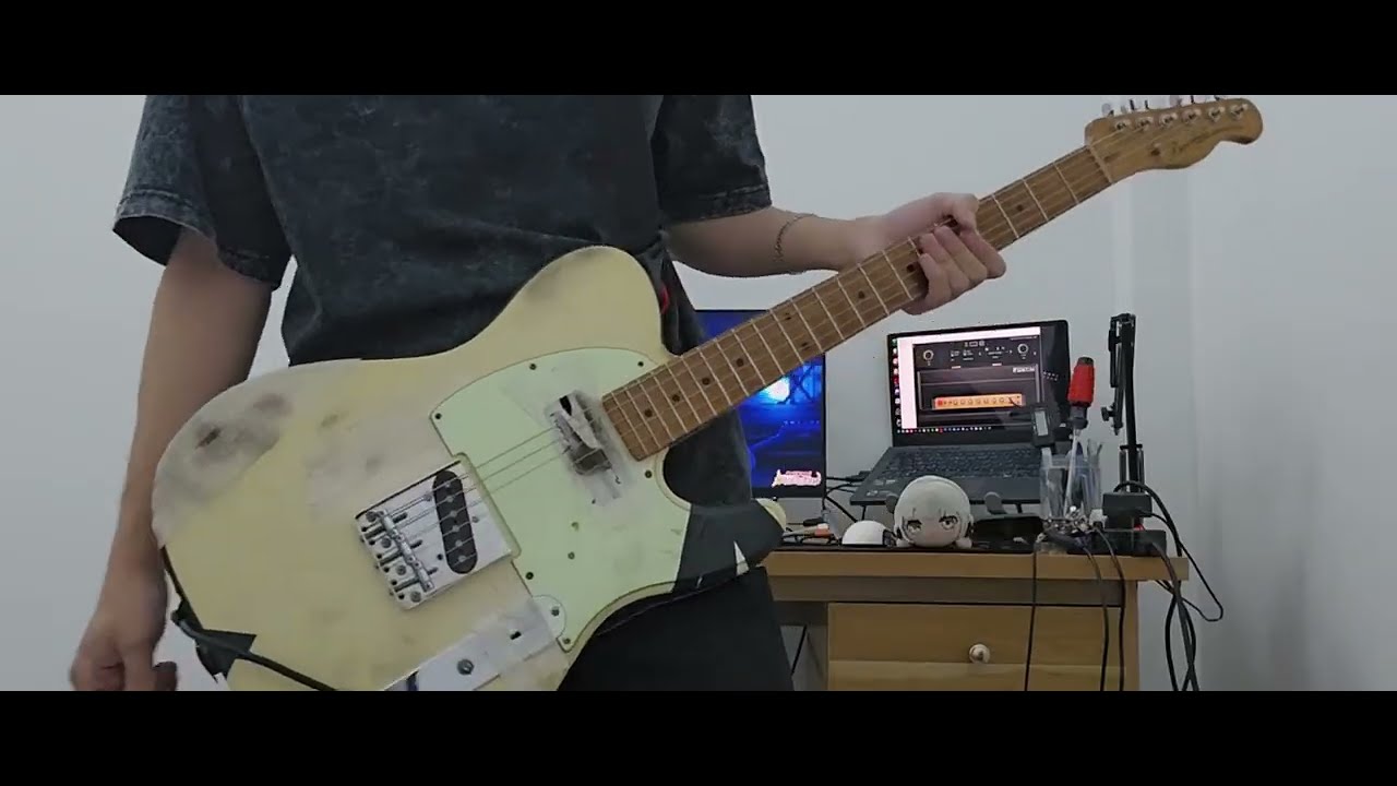 「PoppinParty」Time Lapse【Guitar cover】