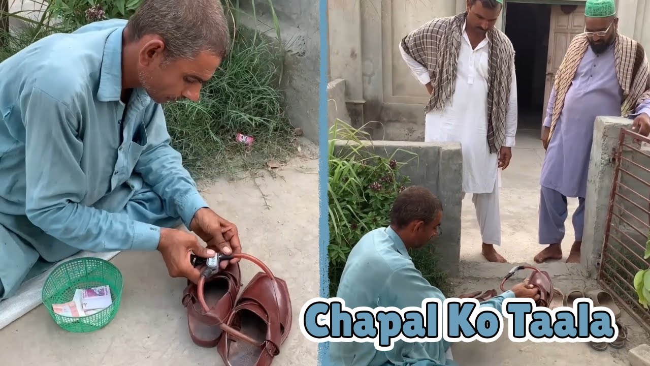 Chapal Ko Taala | BaggaFunnyTvTeam Prank 😱😂 | Funny Shocking Video
