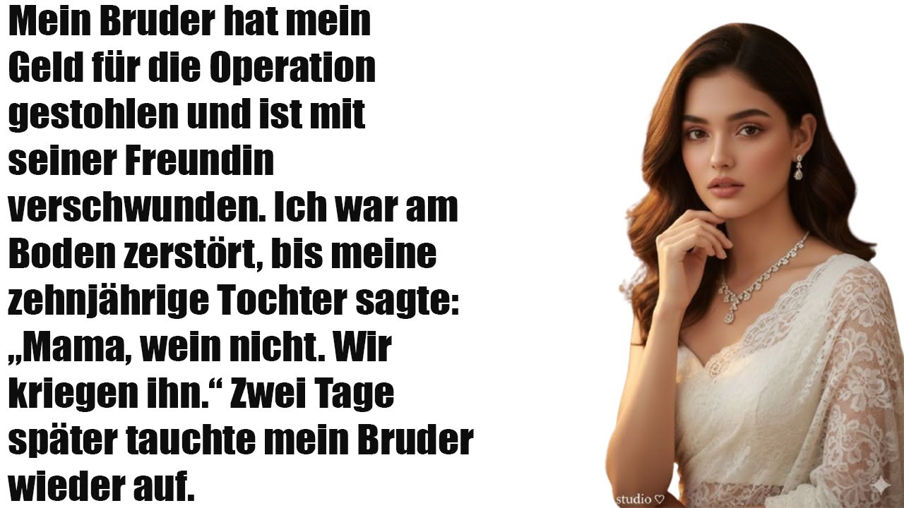 Mein Bruder stahl meine gesamten Ersparnisse – zwei Tage später rief er schreiend an