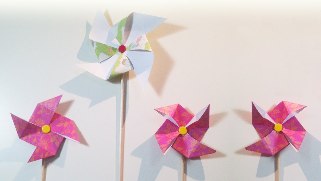 HD / TUTO: Moulin à vent, deux façons de faire - Windmill, two ways to do