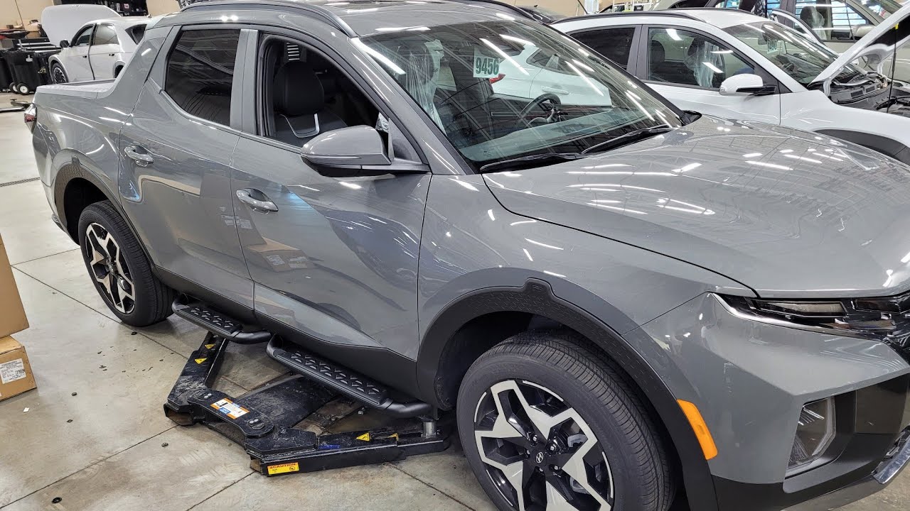 2024 Hyundai Santa Cruz side step install