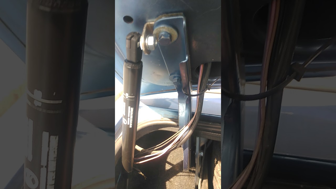 Установка газовых упоров 31105 без переделок