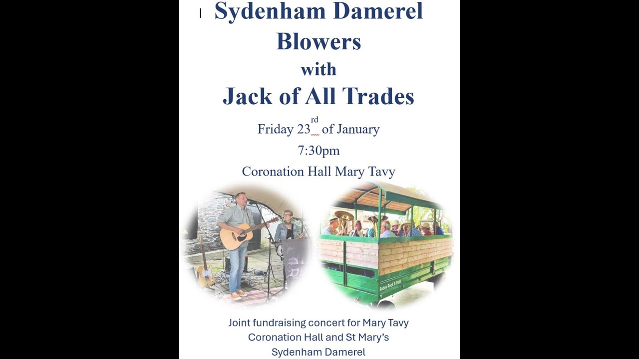 Sydenham Damerel Blowers with Jack of All Trades - part 1