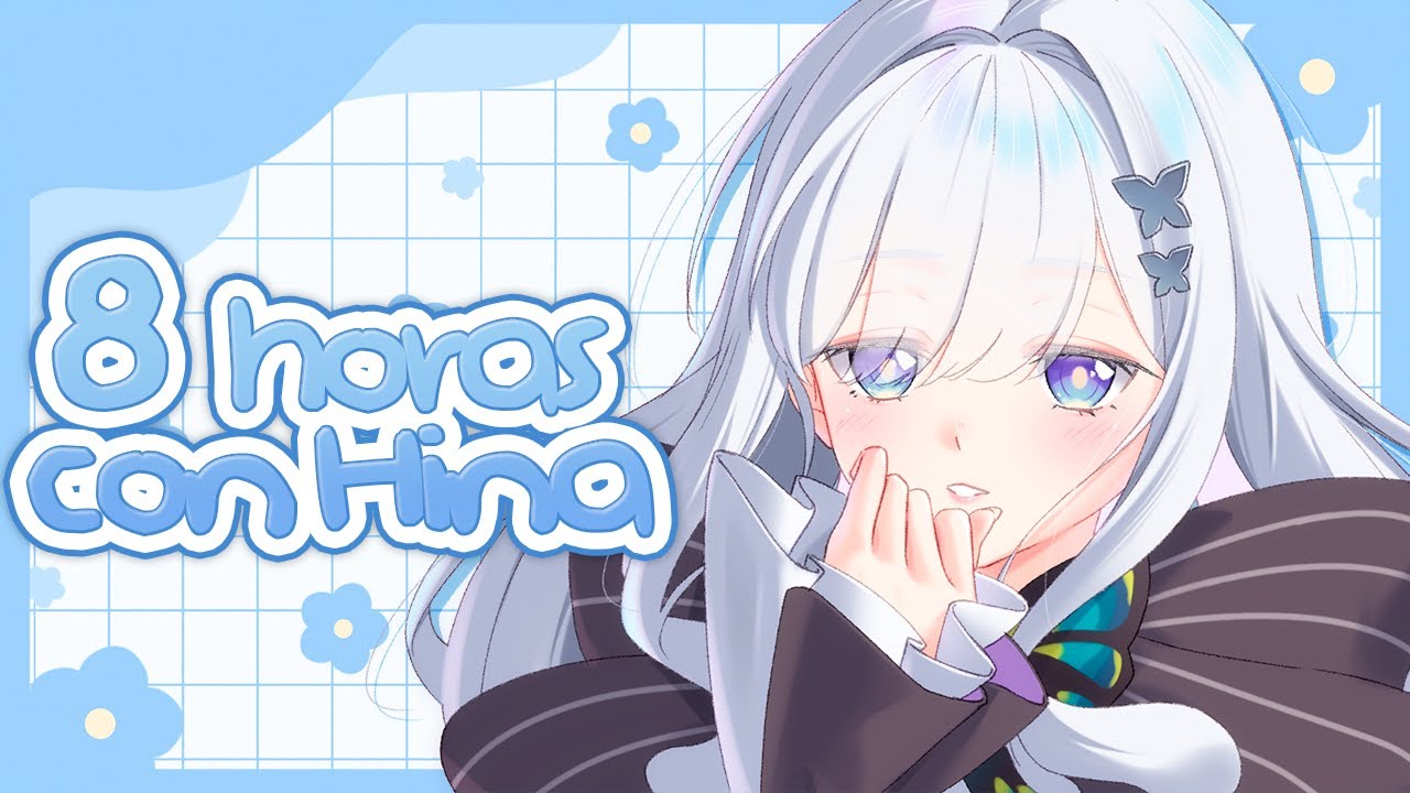 Mi primer stream largo 🤍 8 horas juntos~ ( ˘͈ ᵕ ˘͈ )♡ 【Hina Hanamori】