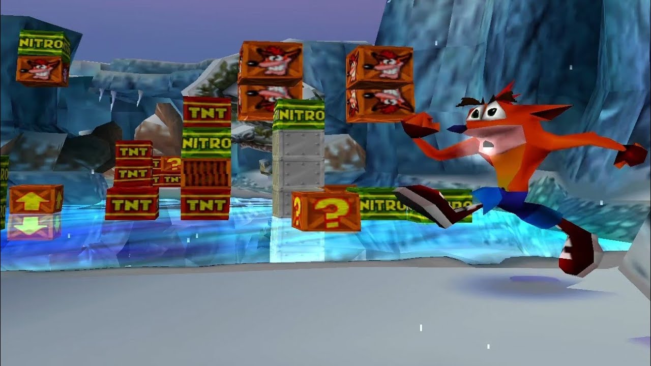 Crash Bandicoot 2 Snow Circuit V2 Mod By DR_Shemp