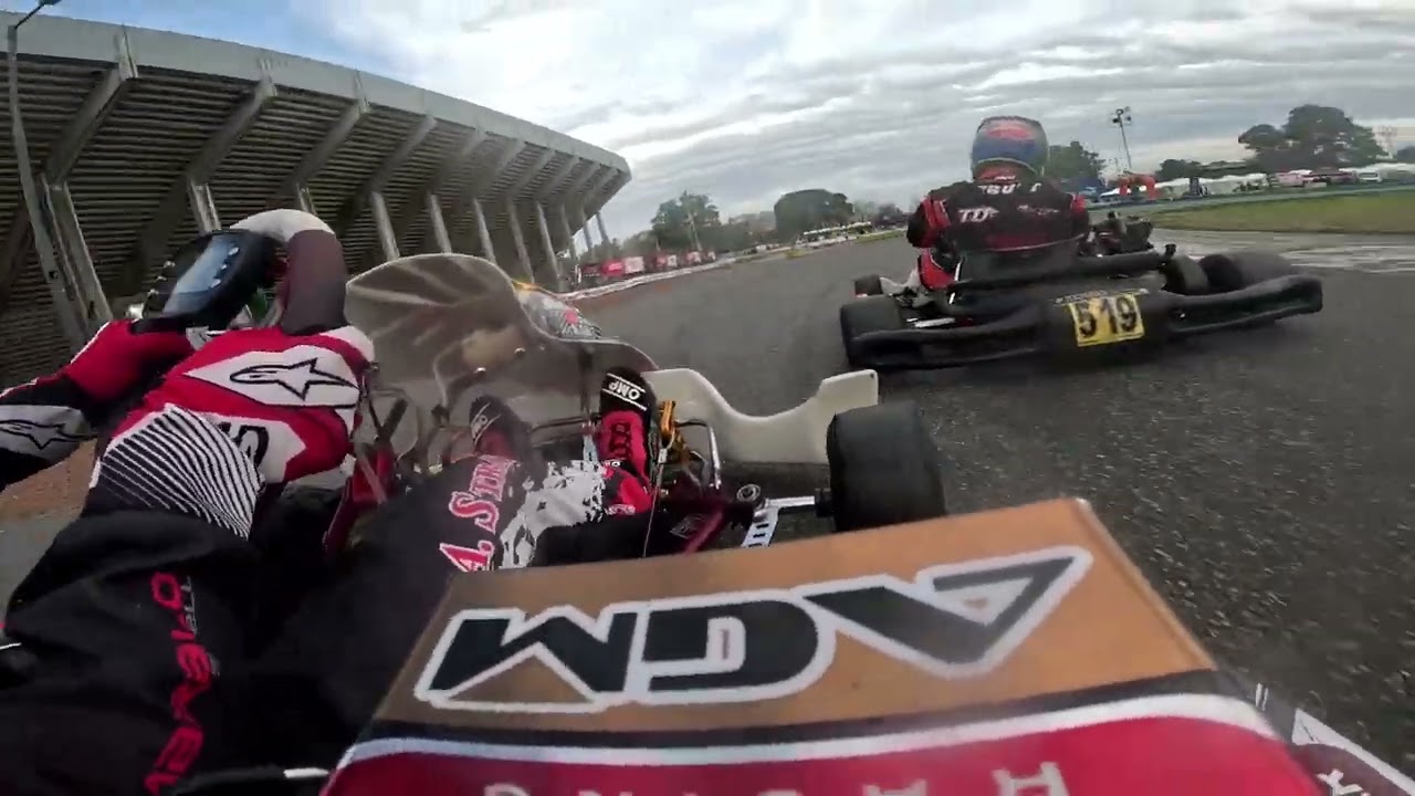 Carrera FINAL 7mo Rotax Master Nacional Kartodromo Bs As Circuito 1 Onboard 03-08-25