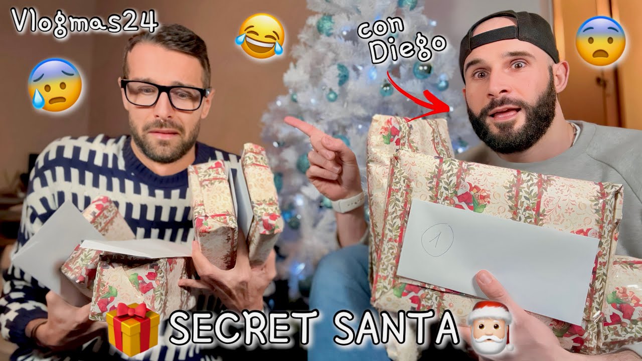 SECRET SANTA con DIEGO! 🎁🎄| VLOGMAS24