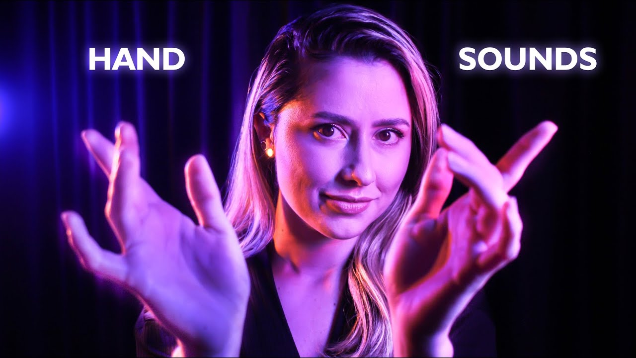 ASMR FINGER FLUTTERING, HAND SOUNDS, HAND MOVEMENTS, AND MOUTH SOUNDS FOR YOU TO SLEEP