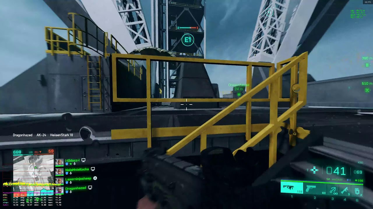 Battlefield 2042 Beta RTX 2080 TI i9-9900K 1440p High Settings