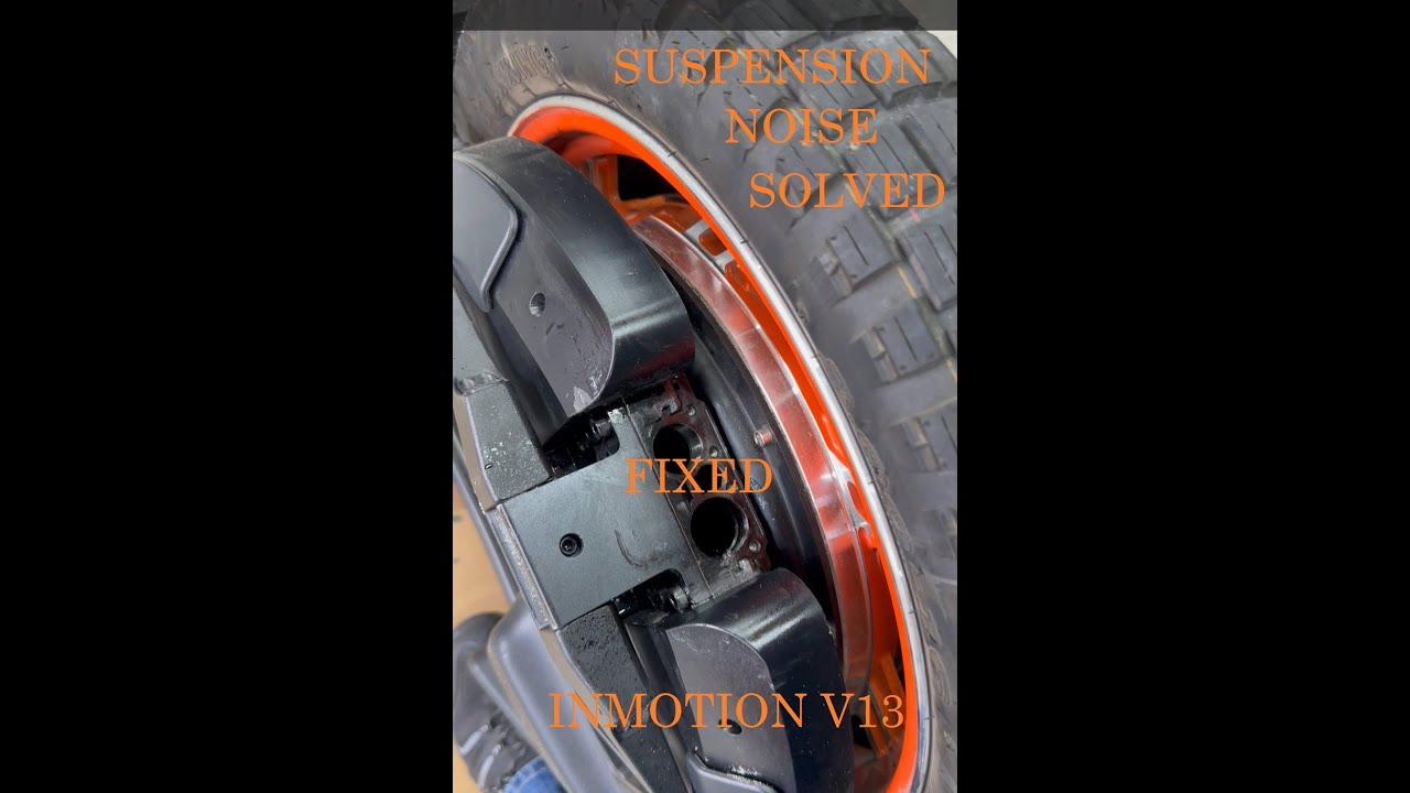 Inmotion V13 finally fix my suspension and got rid of the rattling noise.