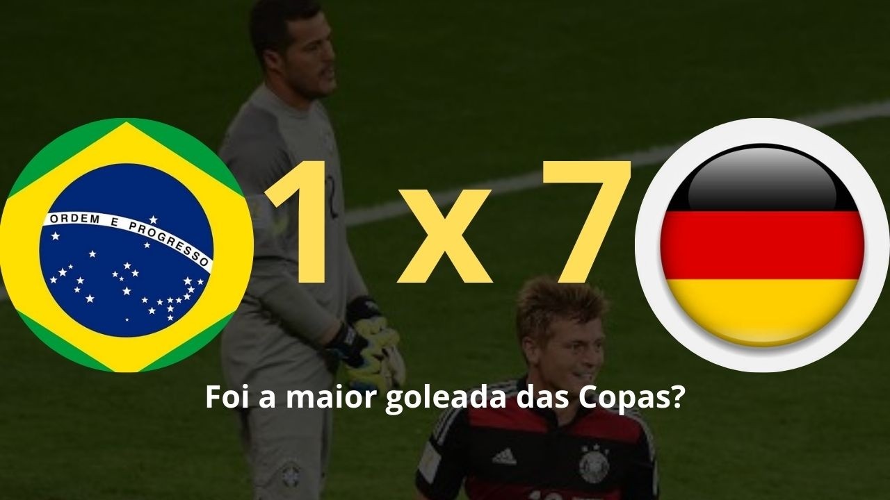 As 5 maiores goleadas da Copa do Mundo.