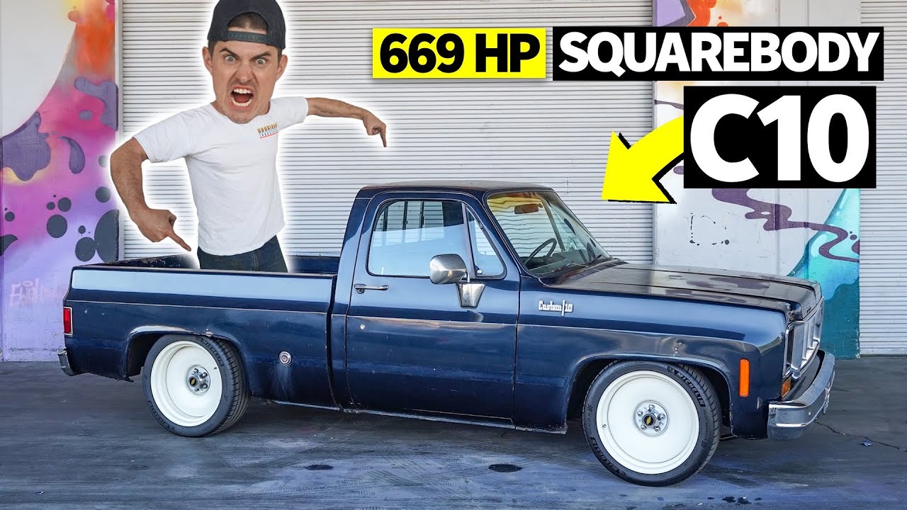 Work Truck Turned 669hp Party Animal: Boomhauer, Zac’s Chevy C10 Squarebody