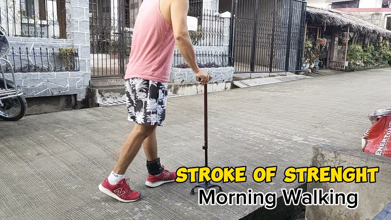 Morning Walking ni Stroke Survivor