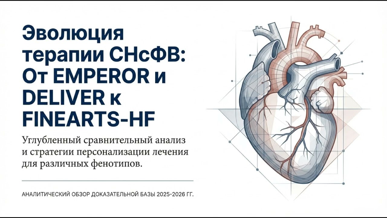 Революция в лечении СНсФВ (сердечной недостаточности с сохраненной фракцией выброса)