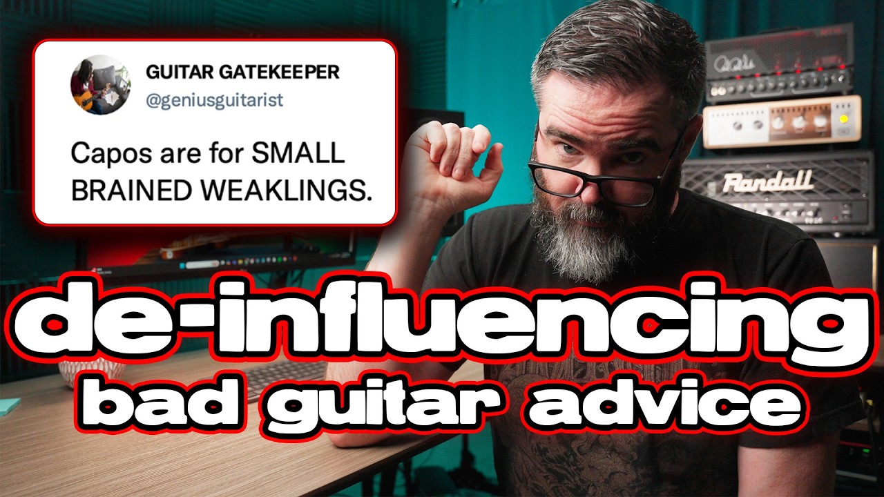 Terrible guitar advice you can ignore.