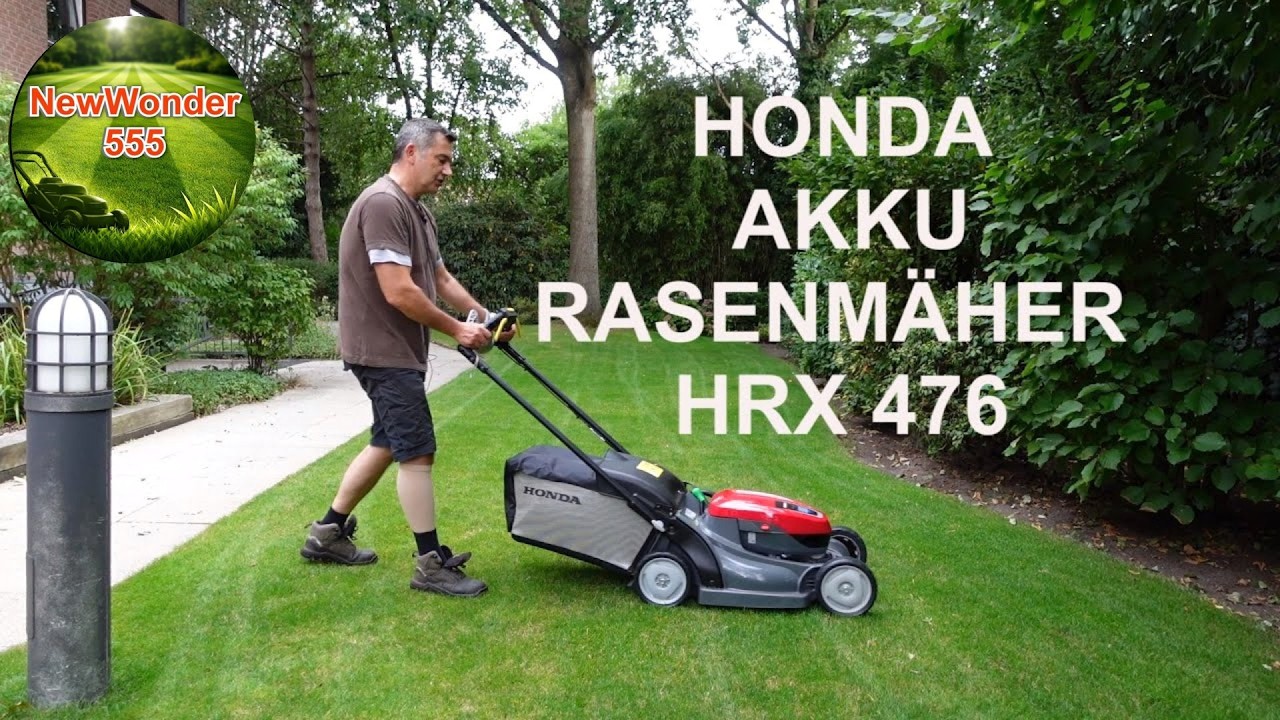 HONDA AKKU-RASENMÄHER HRX 476 – HONDA AKKU RASENMÄHER – AKKU Power – NewWonder555 🌻🌻🌻