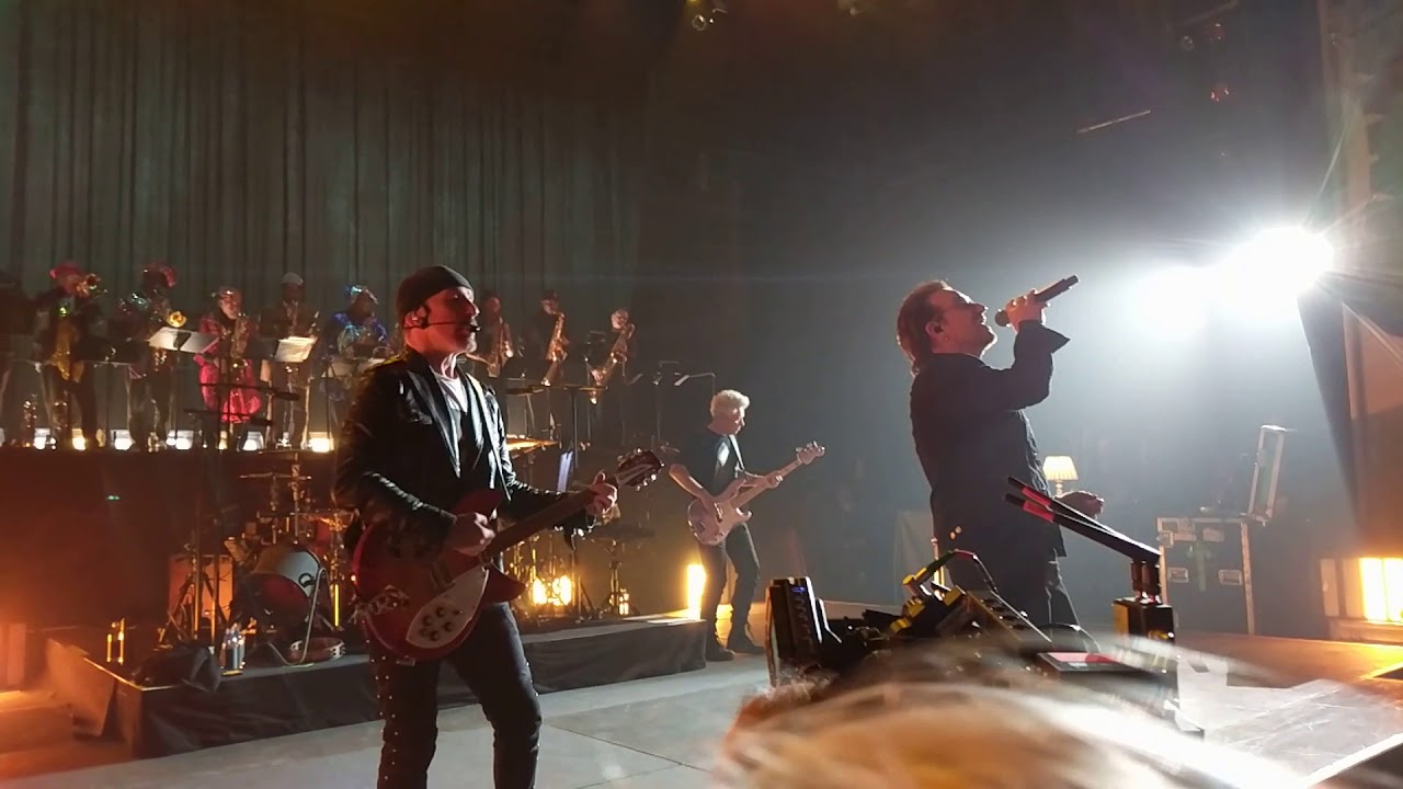 U2 Angel of Harlem At The Apollo Theater 6-11-2018