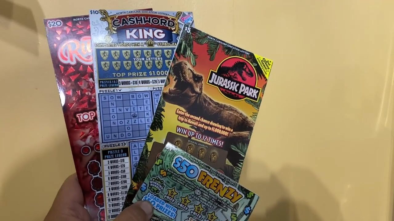 New North Carolina scratch tickets for August 2025 !!