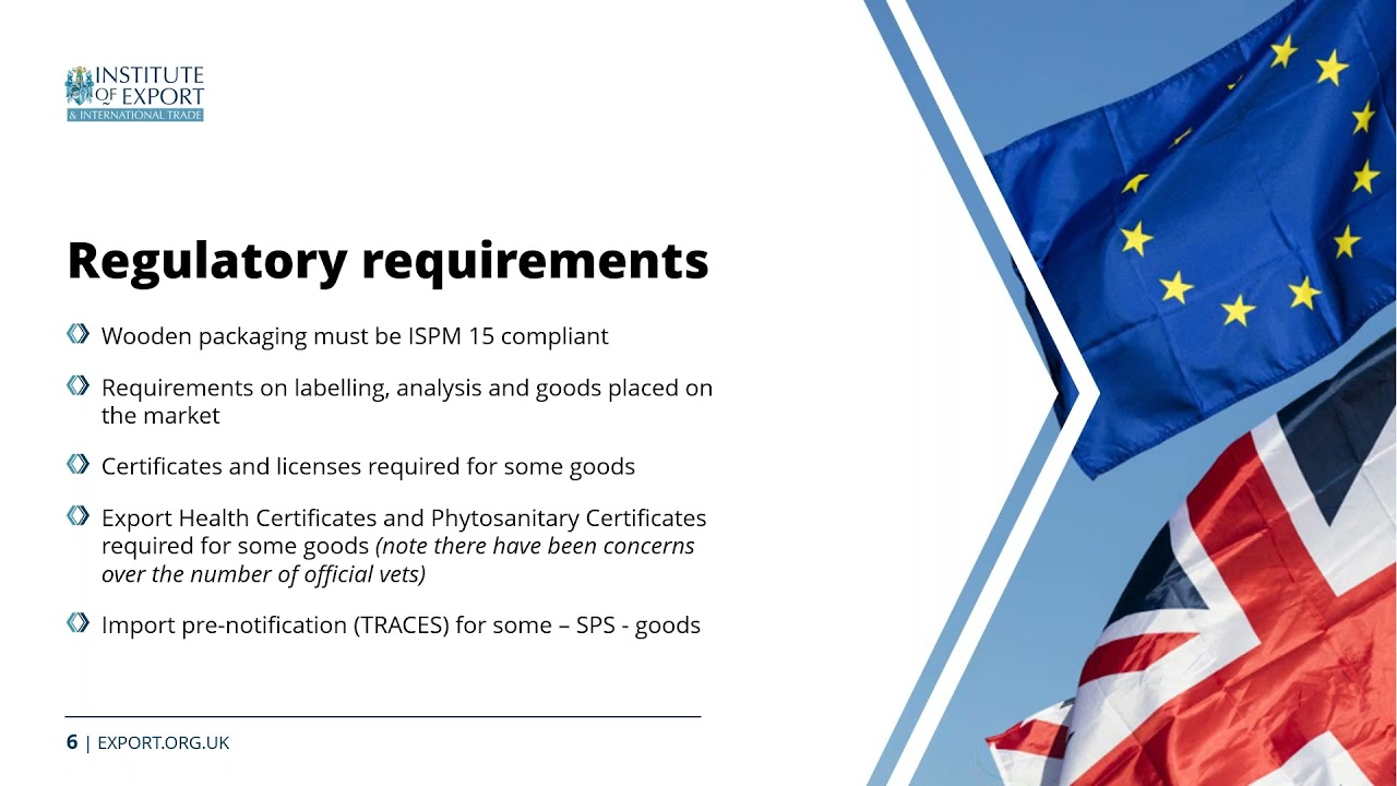Imports into the UK and re-exporting to the EU