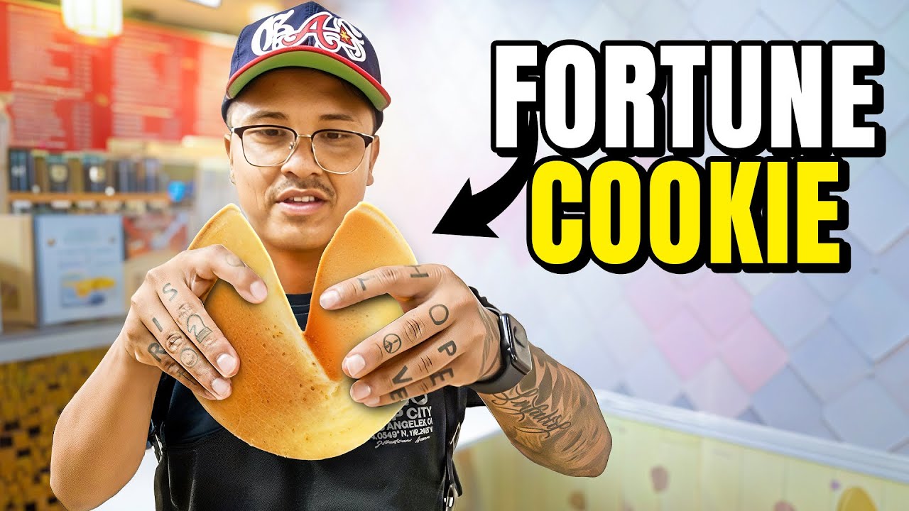 I bought the worlds biggest fortune cookie
