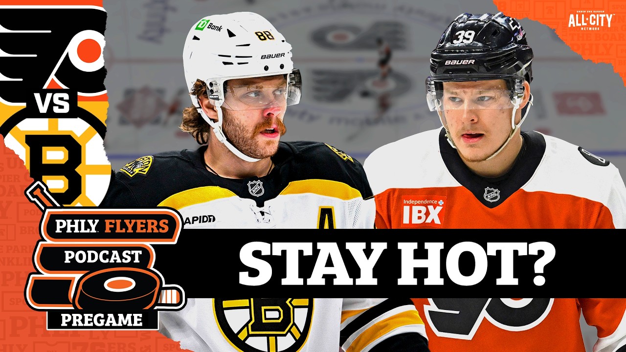 Can OT hero Matvei Michkov stay hot for Flyers vs. Bruins? | PHLY Flyers Pregame