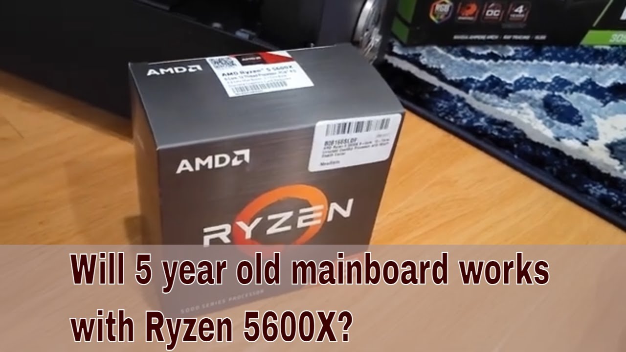 Ryzen 5 5600X на материнской плате Gigabyte AB350 Gaming 3
