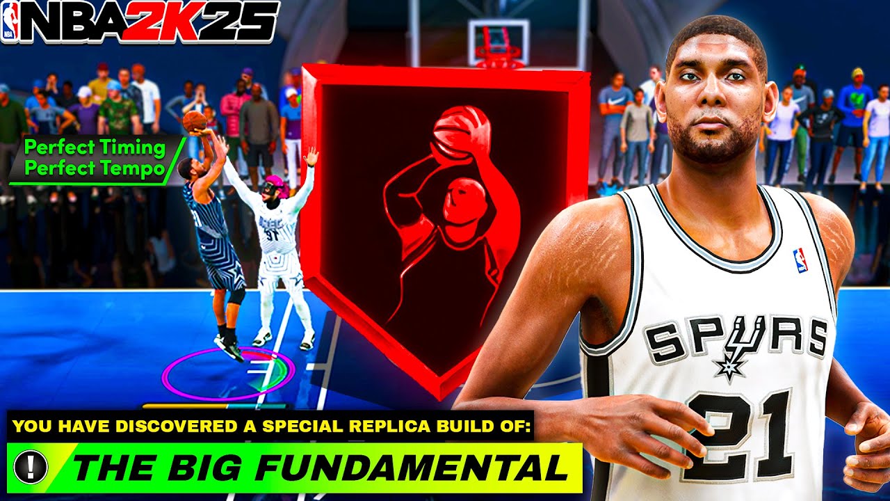 YOU HAVE NO IDEA HOW GOOD THIS TIM DUNCAN Build is on NBA 2K25!