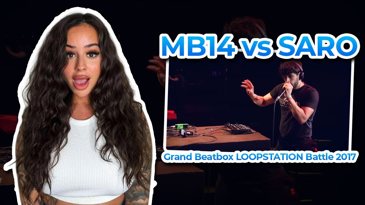 MB14 vs SARO | Grand Beatbox LOOPSTATION Battle 2017 | SEMI FINAL..(FIRST REACTION!!)