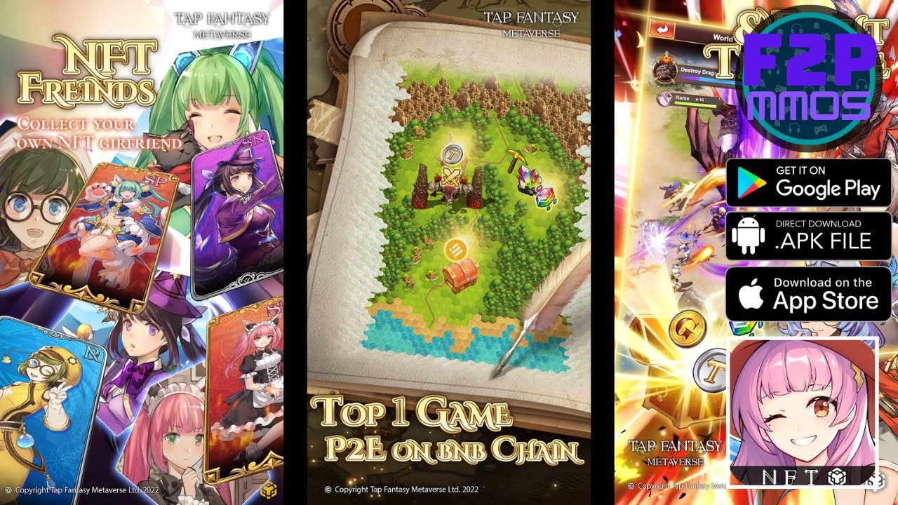 Tap Fantasy : NFT Games&MMORPG Gameplay Android | iOS