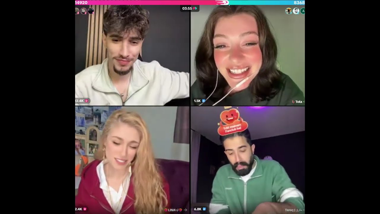 وائل رباعي مع طارق كلو ضحك  مشكله بين لينا وتوته يغارو على وائل وحكان سلخ كلو حمااااس