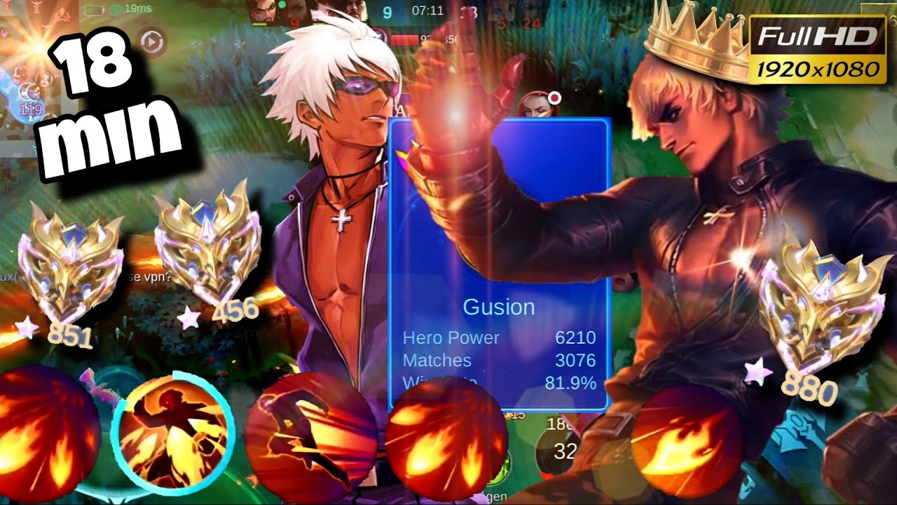 The Greatest KOF Gusion Montage Ever