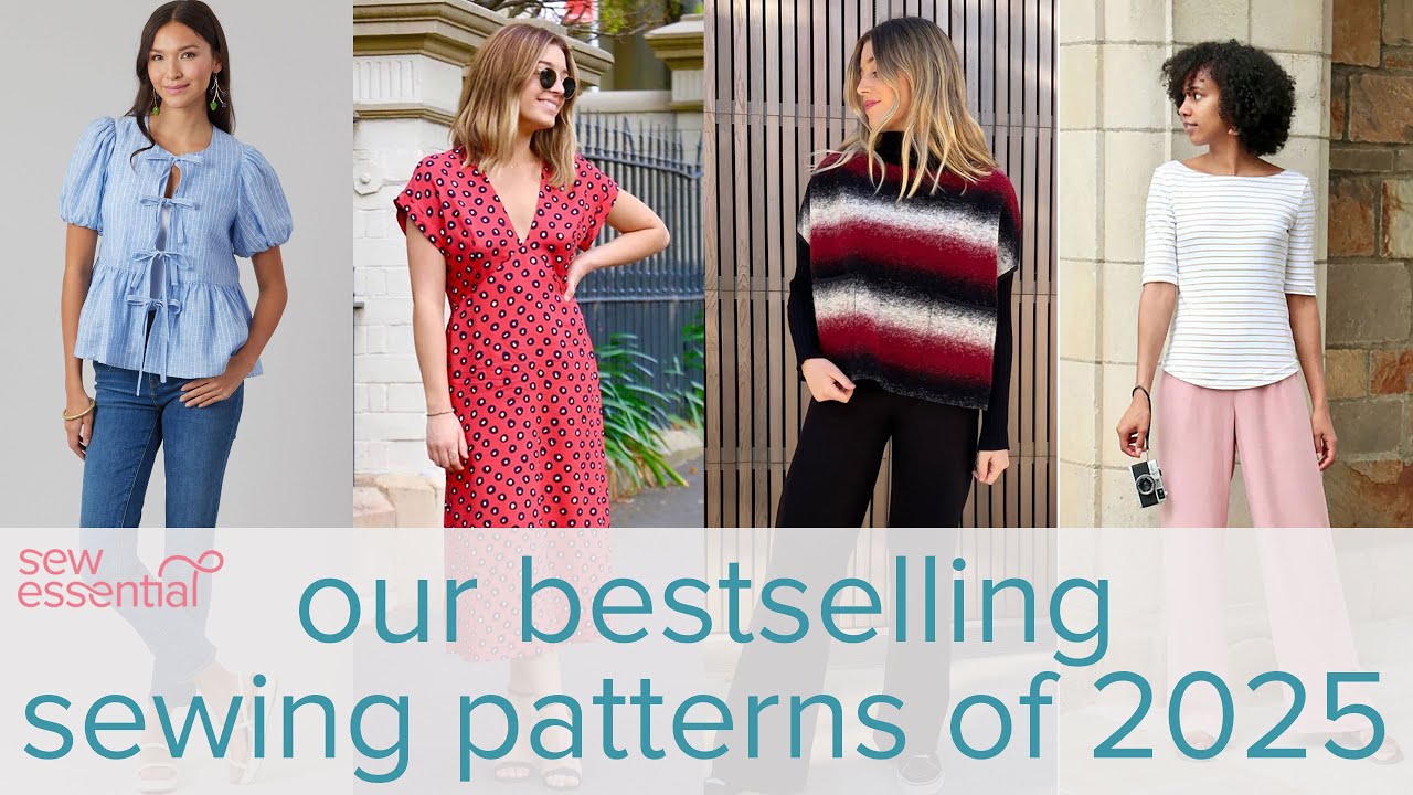 Our Best Selling Sewing Patterns of 2025