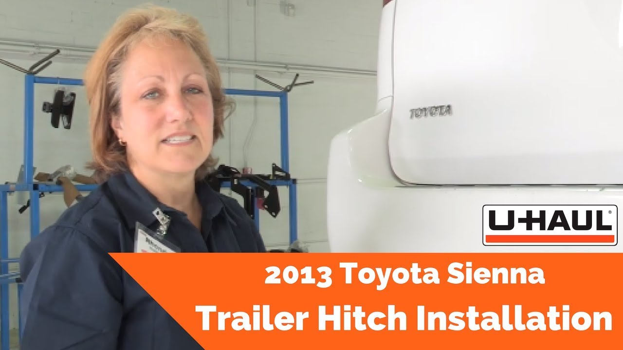 2013 Toyota Sienna Trailer Hitch Installation