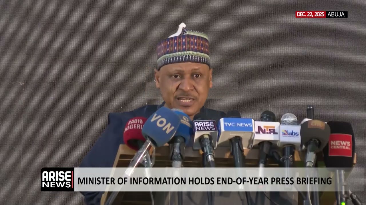 MINISTER OF INFORMATION HOLDS END-OF-YEAR PRESS BRIEFING 
