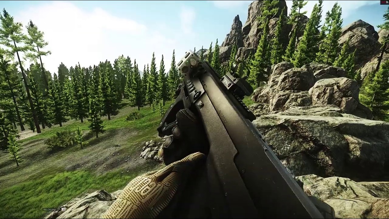 ASh-12 Level 3 Mastery Reload Animations