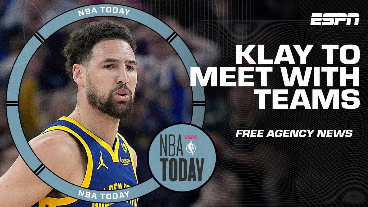 Klay Thompson will meet with the Mavericks, Lakers, Clippers & 76ers 🚨 | NBA Today