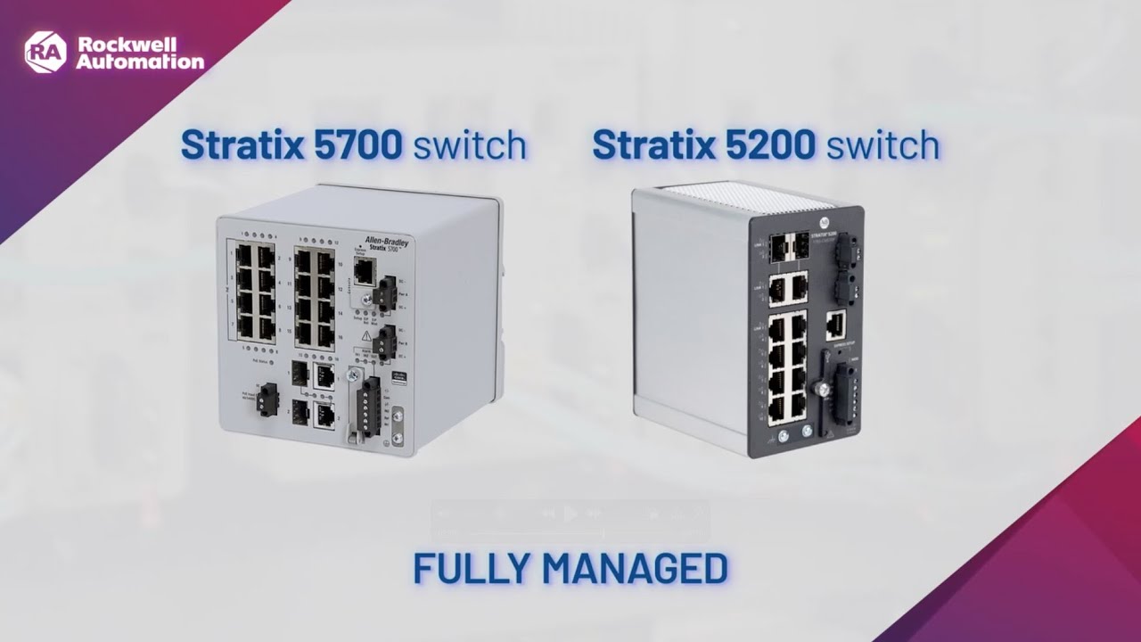Stratix Switches by Rockwell Automation
