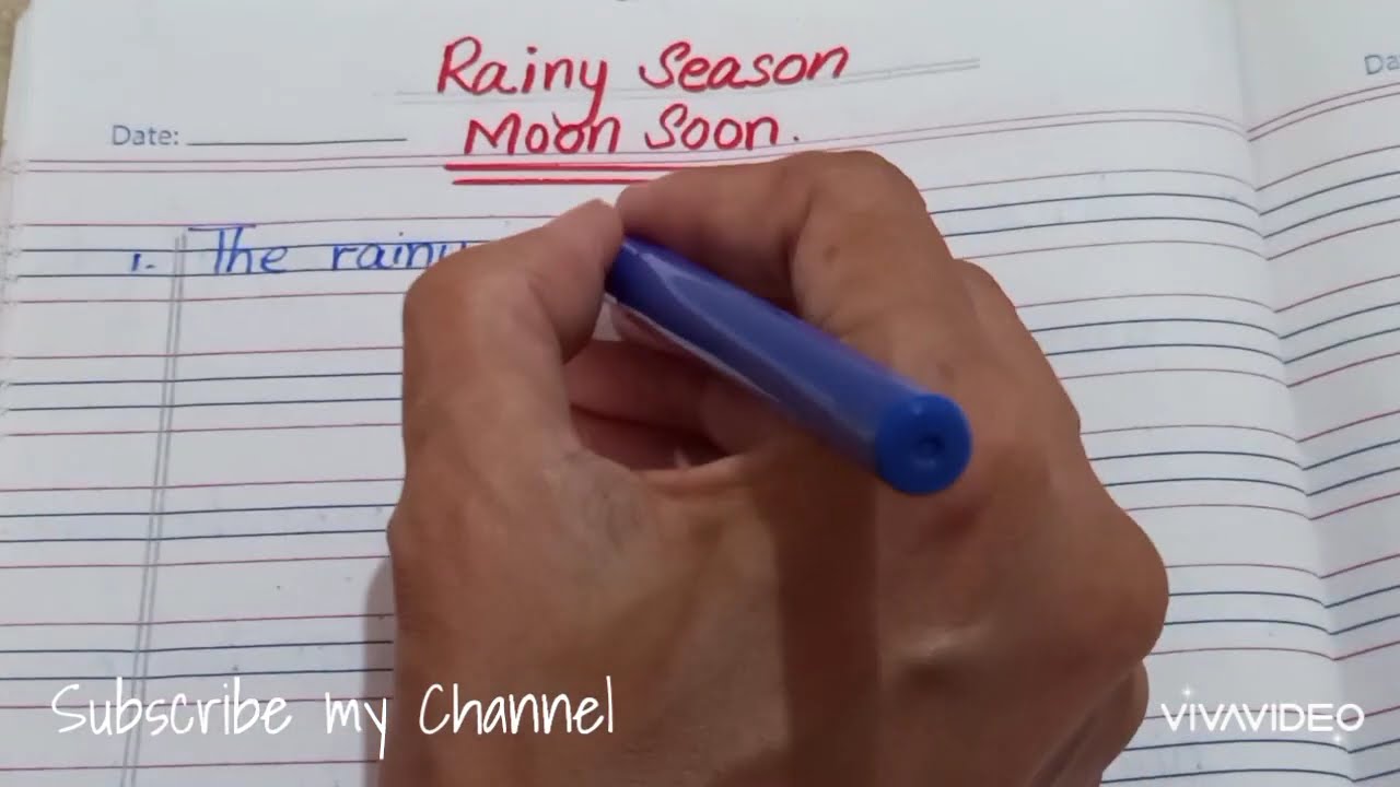 10 Lines Essay writing on Rainy Day in English #english #10linesessay #englishgrammar 