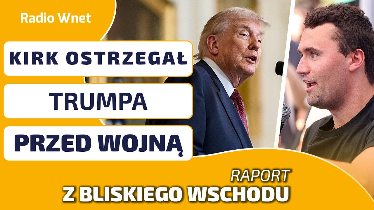 Kirk miał ostrzegać Trumpa, aby USA nie atakowały Iranu. Śledztwo jego zabójstwa zostało wstrzymane