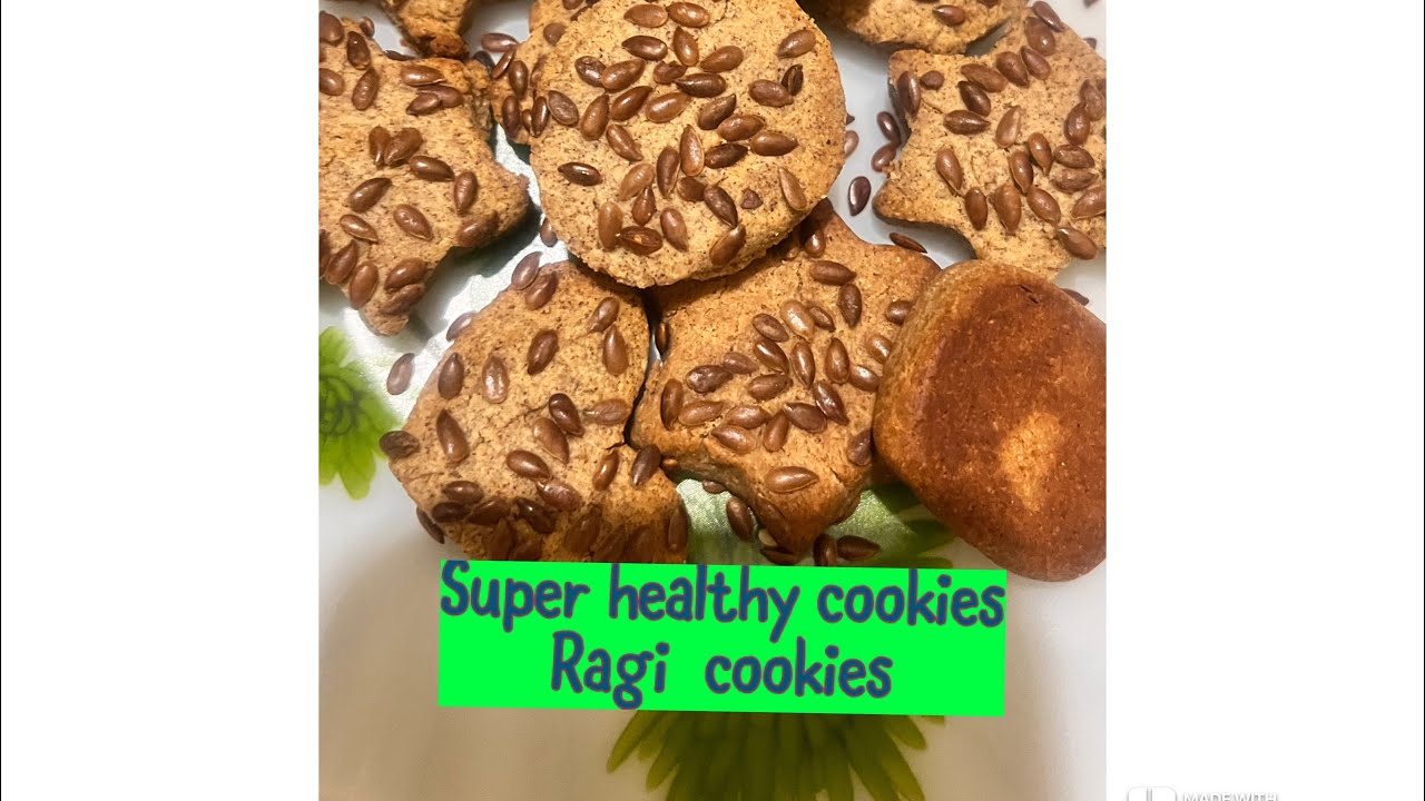 Healthy Ragi Cookies