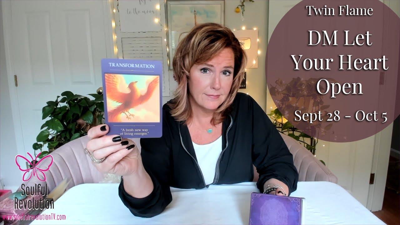 Twin Flame Reading: *DM Let Your Heart Open* Sept 28 - Oct 5