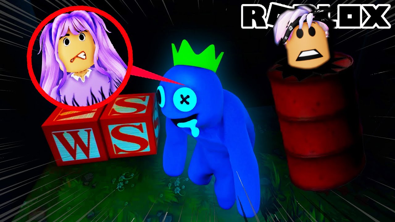 SO kannst DU als BLUE Rainbow Friends spielen! HIDE AND SEEK mit @ItsKaantastic