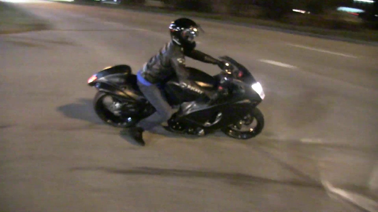 My Turbo Hayabusa on BST Carbon Fiber rims. Turn up the sound.