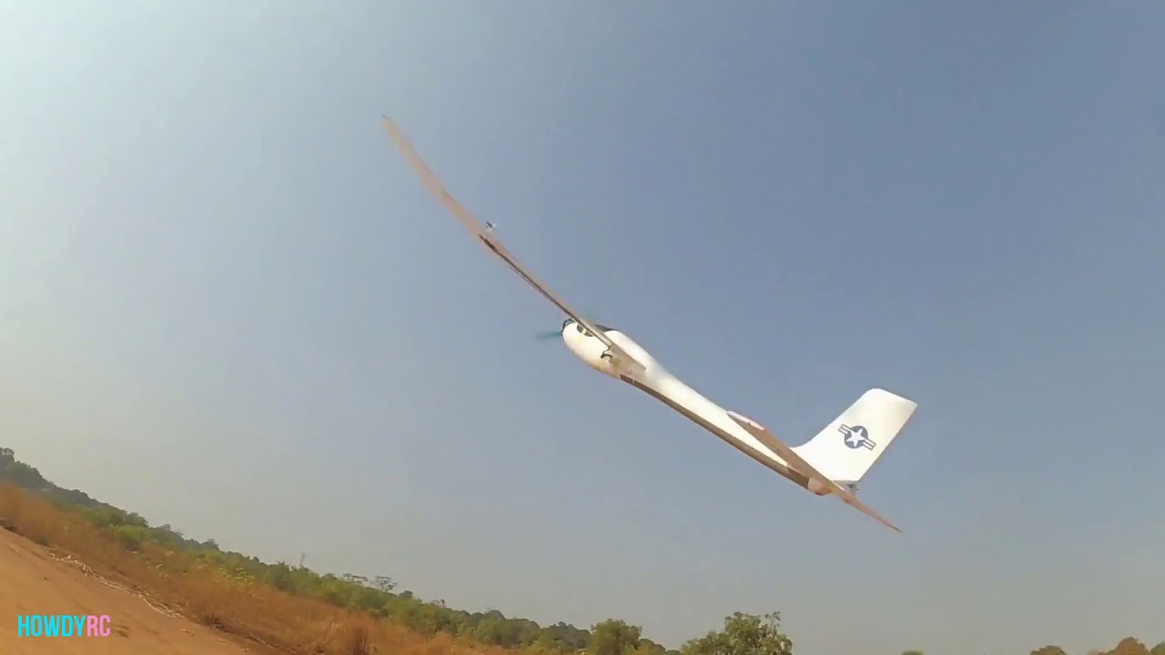 20190825 Glider FX707 Mod - Brushless Motor RC plane