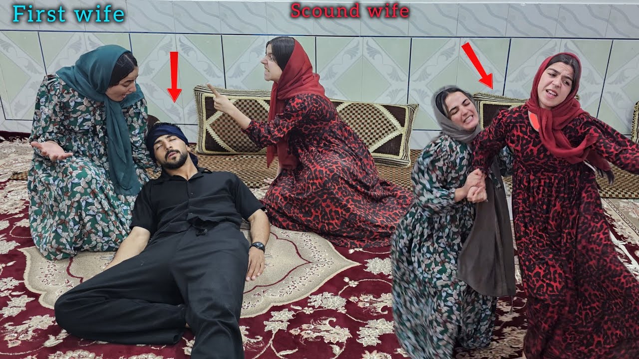 Family crisis! When the love of the first wife and Ahmed has blinded the evil second wife!