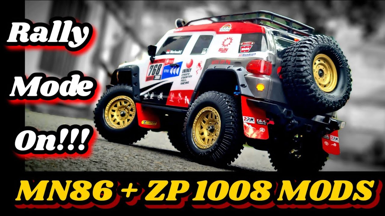 MN86 + ZP 1008 MODS RALLY LOOKS ( TUTORIAL & TRAIL )